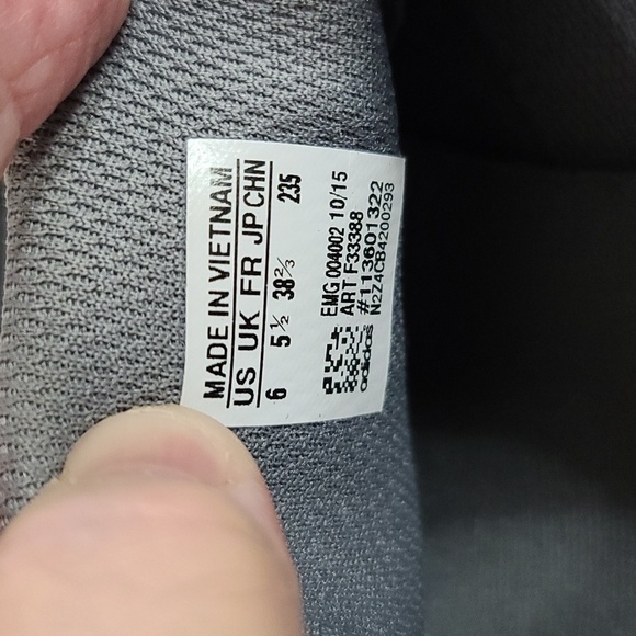 Adidas Traxion 360 Mens Golf Sneakers Shoes Black White Sz 6 EUC - Picture 3 of 11